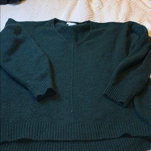 Green sweater